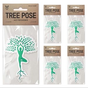 Nose Rabbit Tree Pose 5 Pack Fresh Air Fresheners